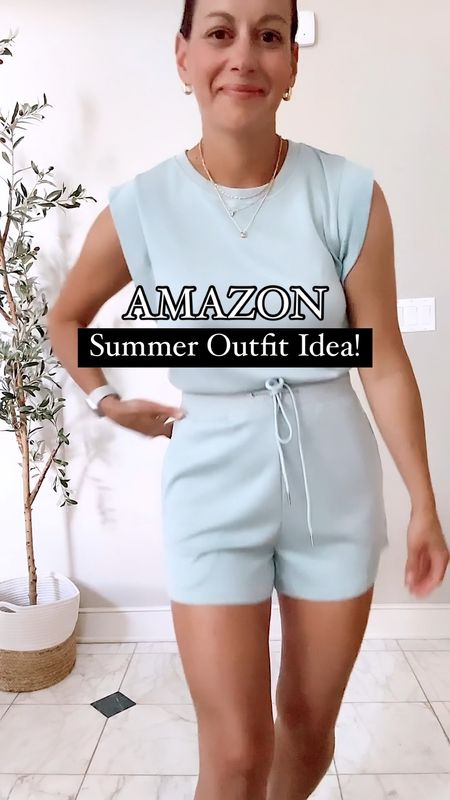 Amazon summer outfit with this Amazon romper - runs true to size, I’m wearing a small. Amazon crossbody straw bag.



#LTKover40 #LTKstyletip #LTKfindsunder50