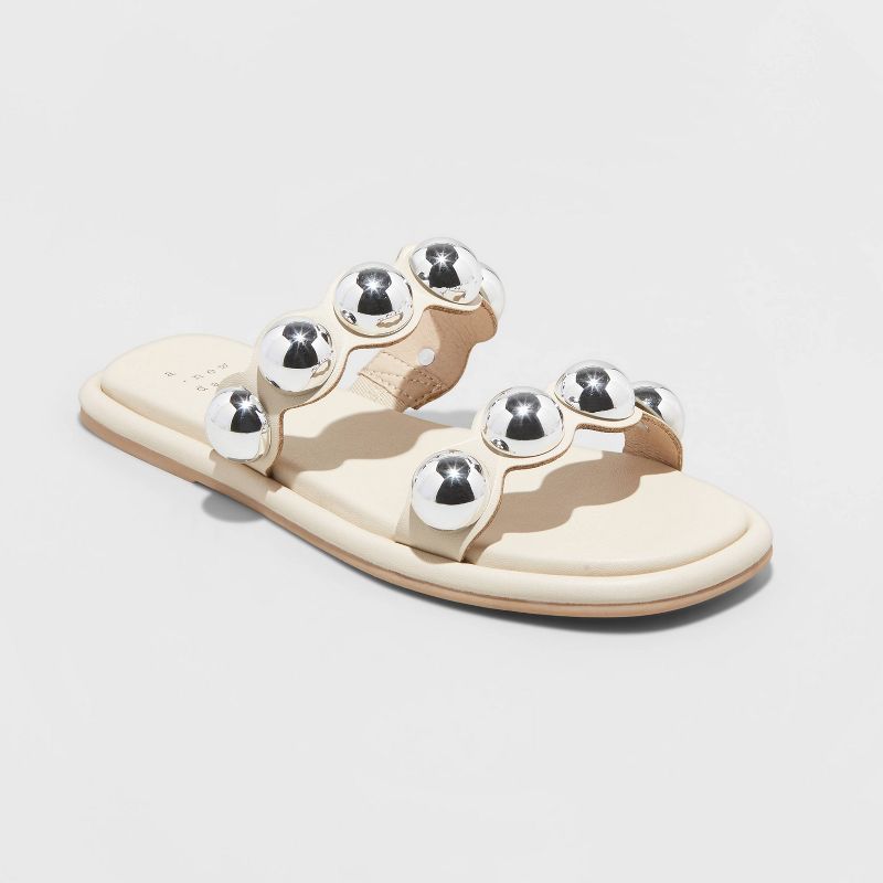 Women's Didi Embellished Slide Sandals - A New Day™ | Target