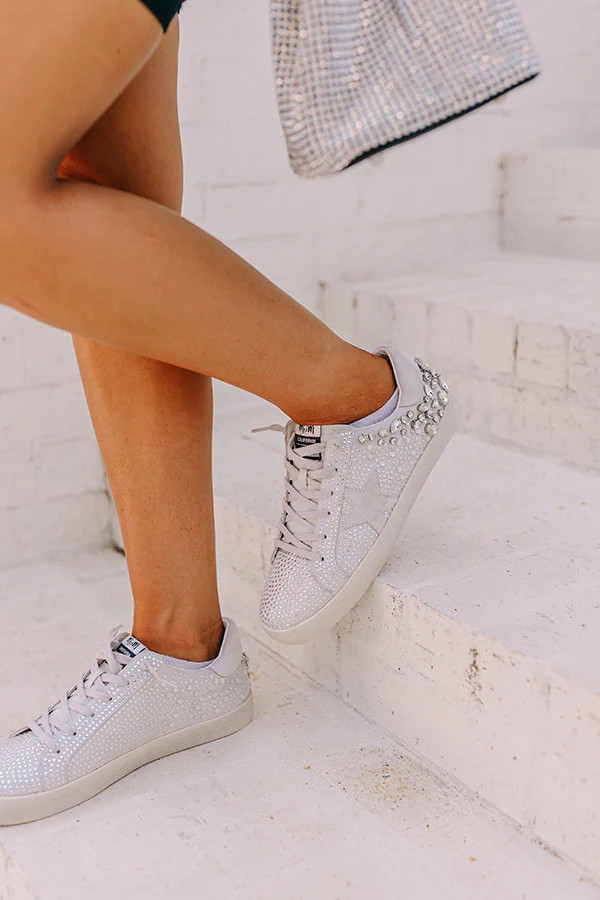 The Natalia Rhinestone Vintage Sneaker | Impressions Online Boutique