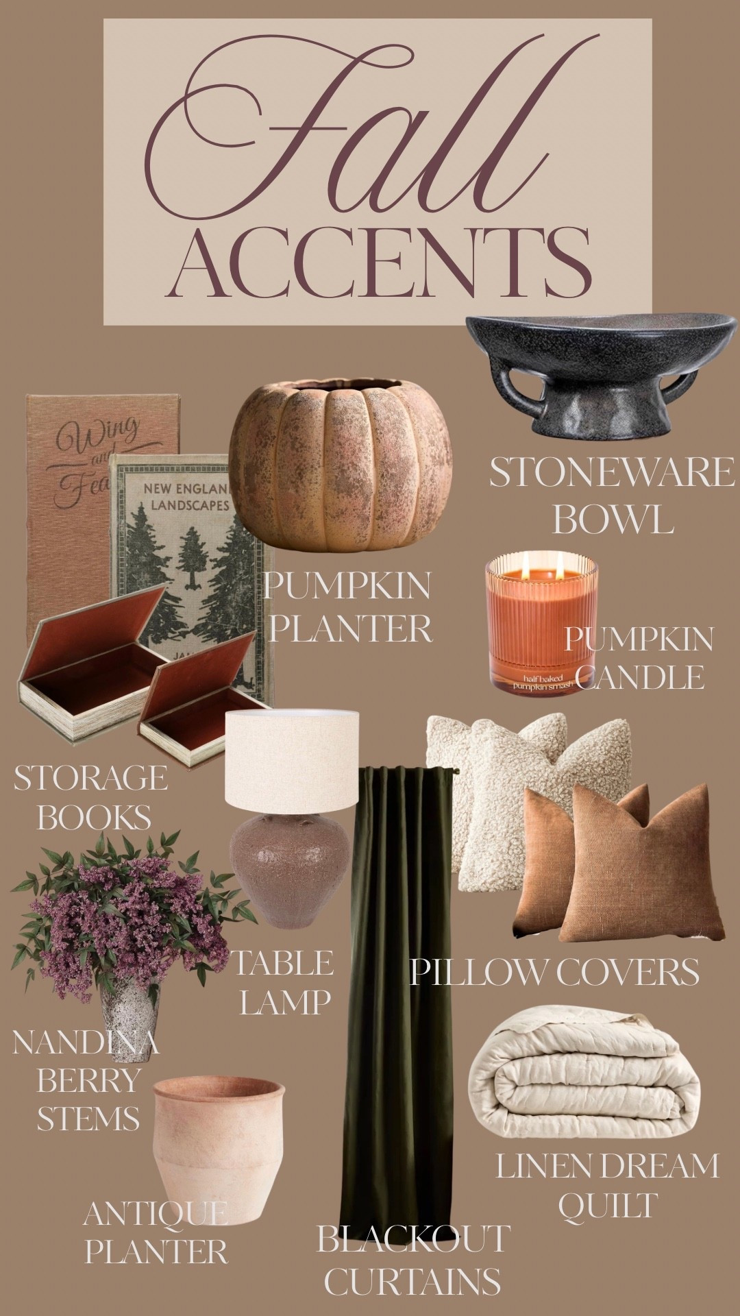 Fall Home Accents you will love to create a cozy and warm space 🎃

#FallAccents
#falldecorating
#cozy

#LTKHome #LTKSeasonal