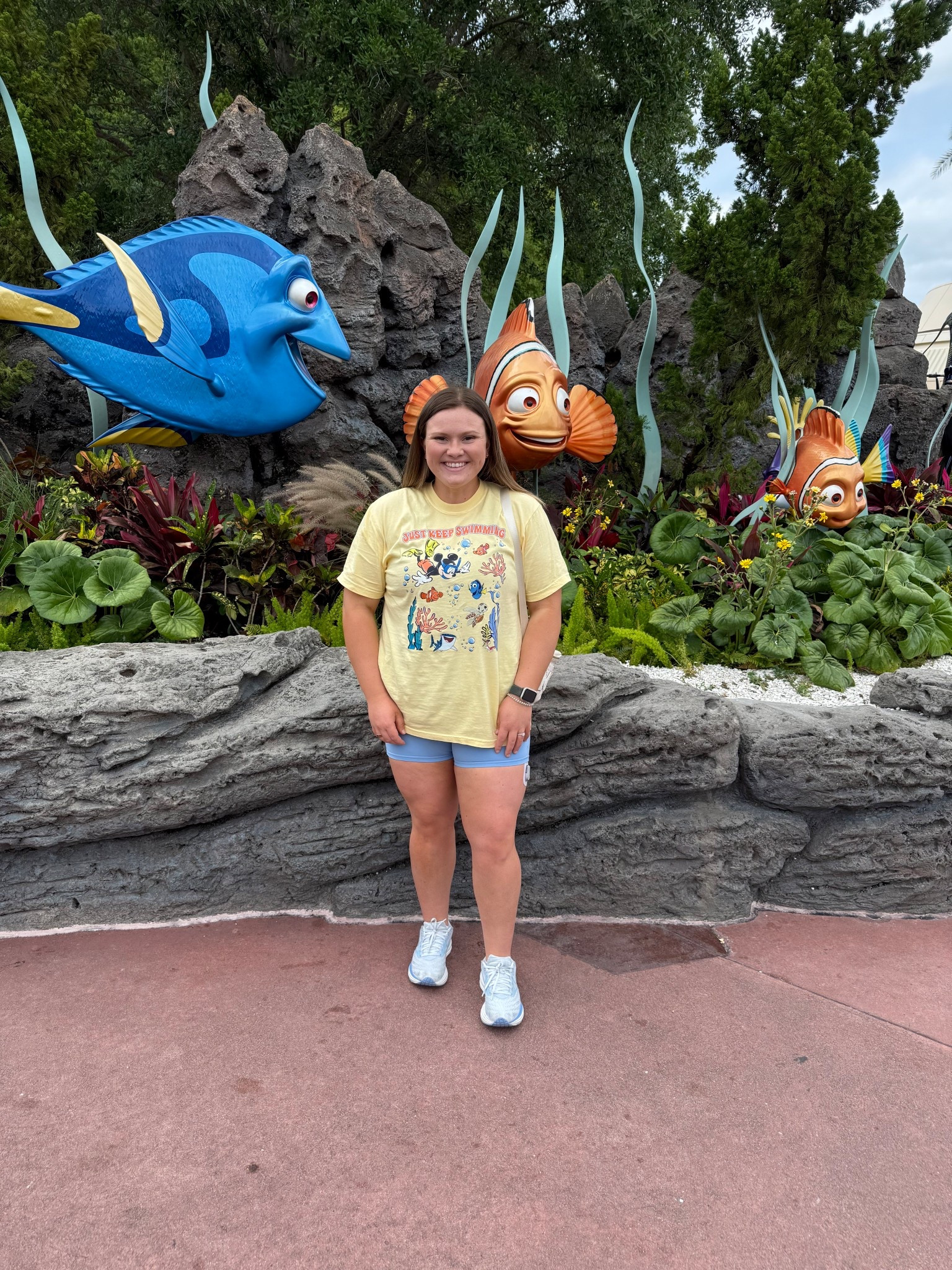 Epcot Disney world outfit 
Nemo just keep swimming 

#LTKmomlife #LTKTravel #LTKActive