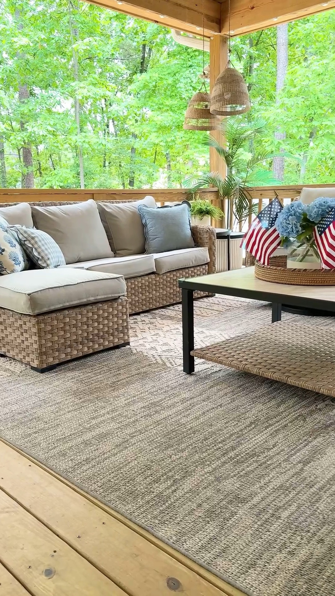 Summer porch 

My outdoor furniture set has been restocked - including the square coffee table. The ottomans go in and out of stock. 

#LTKHome #LTKSummerEdit #LTKSeasonal