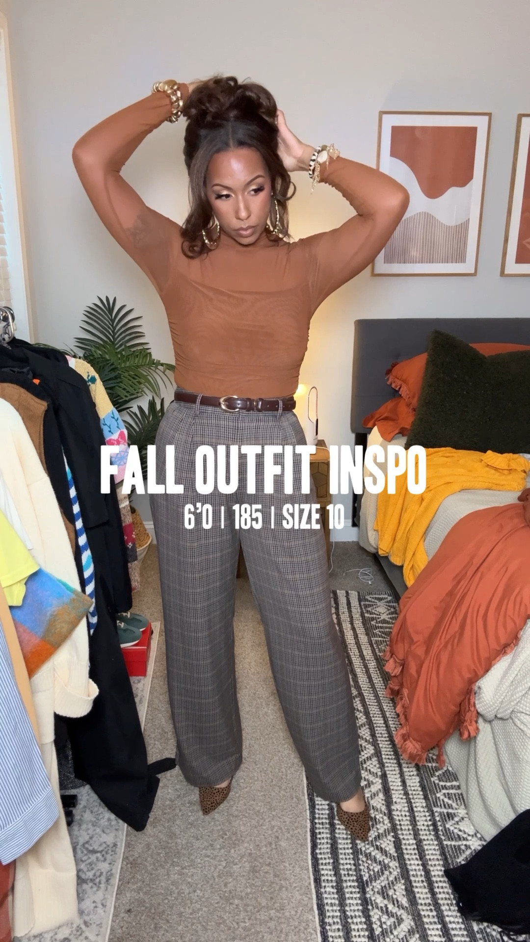 Fall Outfit Inspo🤎

I paired these tall girl friendly trousers from Gap with this sheer top from Amazon. Made for a chic Fall look 🤎

Hair: Outre Julianne 24”


#LTKStyleTip #LTKMidsize #LTKTall