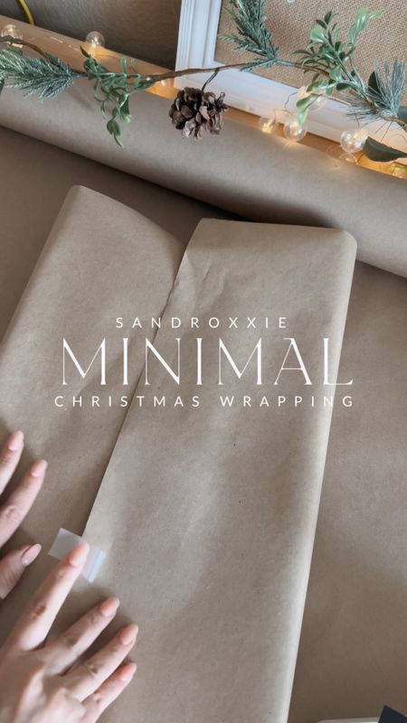 Minimal Christmas wrapping from last year! I can’t wait to share this year’s wrapping details with you.

xo, Sandroxxie by Sandra
www.sandroxxie.com | #sandroxxie

#LTKVideo #LTKHoliday #LTKGiftGuide
