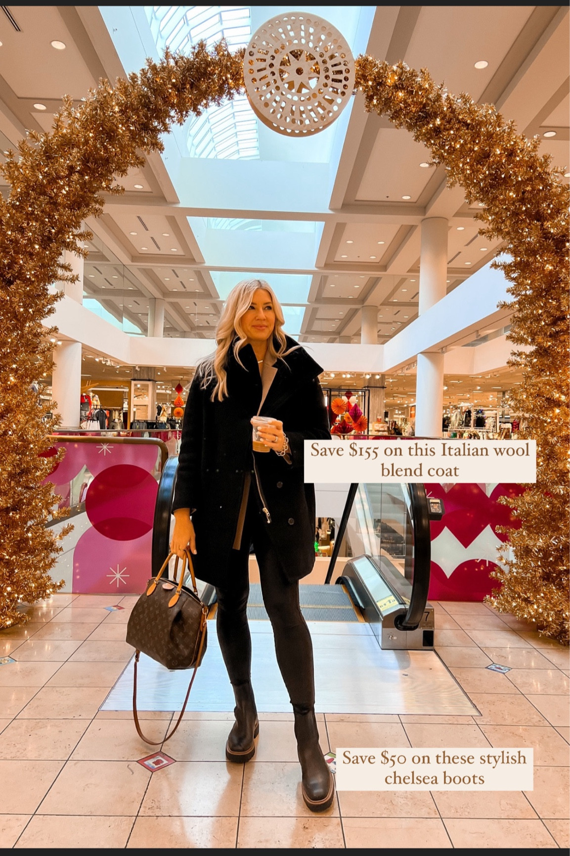 J Crew wool blend winter coat on major sale 
Chelsea boots 
Spanx 
All tts and all on sale 


#LTKCyberWeek #LTKfindsunder100 #LTKstyletip