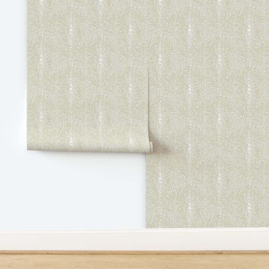 Large Shagreen White on Tan | Spoonflower