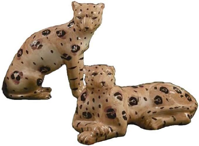 Leopard Exotic Jungle Ceramic 3D Salt and Pepper Shaker Set | Amazon (US)