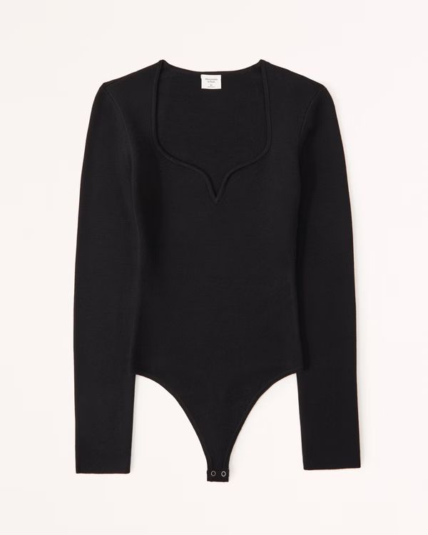 Women's Sweetheart Sweater Bodysuit | Women's New Arrivals | Abercrombie.com | Abercrombie & Fitch (UK)