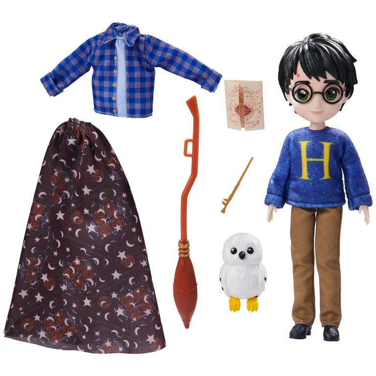 Wizarding World Harry Potter, 8-inch Harry Potter Fashion Doll Gift Set - Walmart.com | Walmart (US)