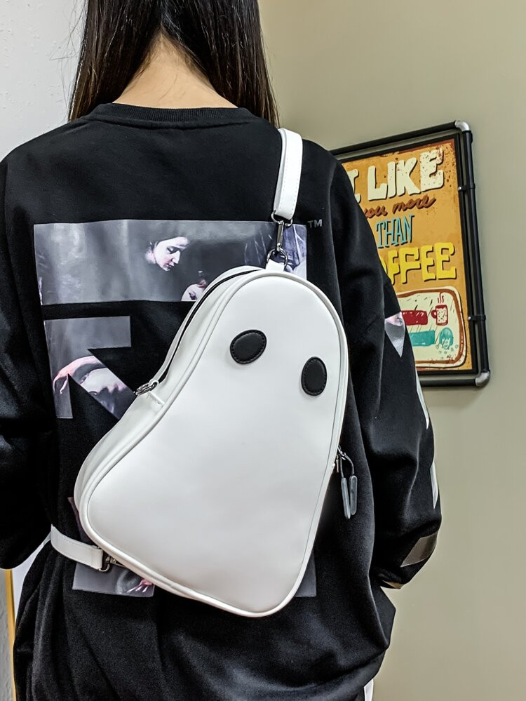Ghost Design Sling Bag | SHEIN