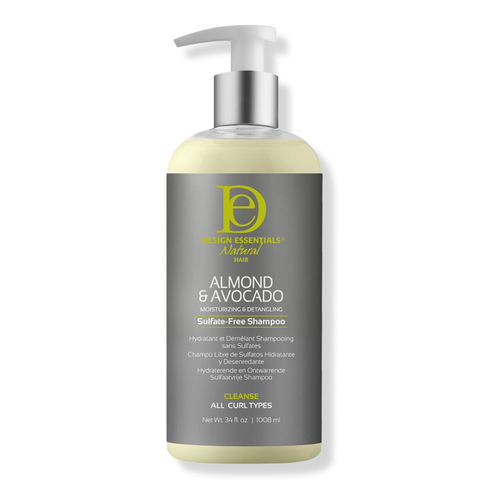 Design Essentials Almond & Avocado Moisturizing & Detangling Sulfate-Free Shampoo - 32.0 oz | Ulta