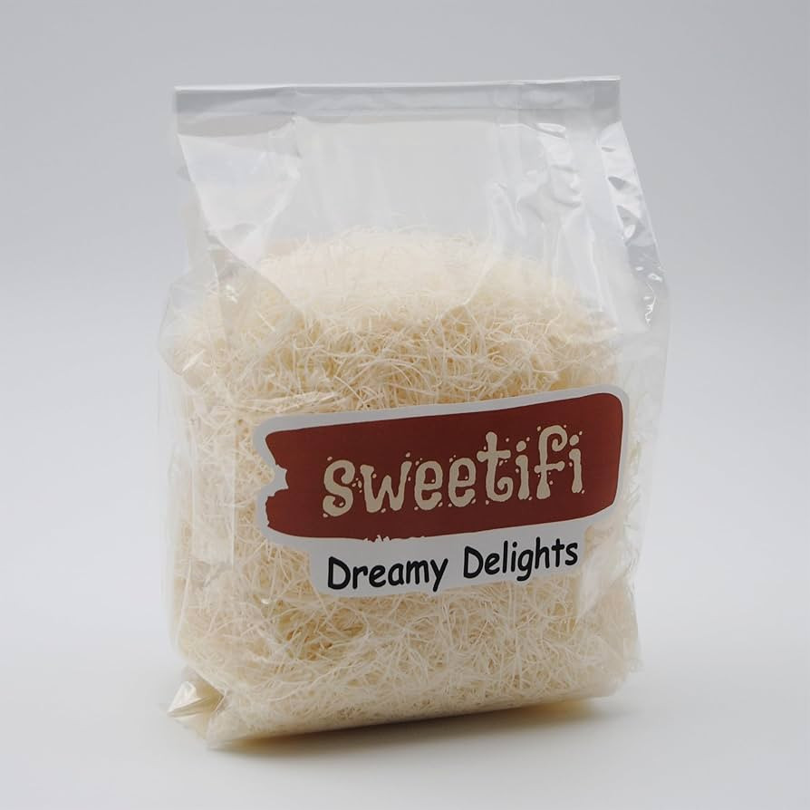 Sweetifi Gluten-Free Kataifi Pastry, Dried & Chopped Shredded Phyllo Dough for Middle Eastern Des... | Amazon (US)