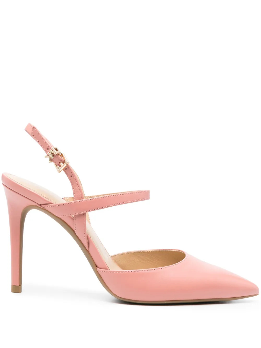 Michael Michael Kors Escarpins Ava 105 Mm En Cuir | Rose | FARFETCH FR | Farfetch Global