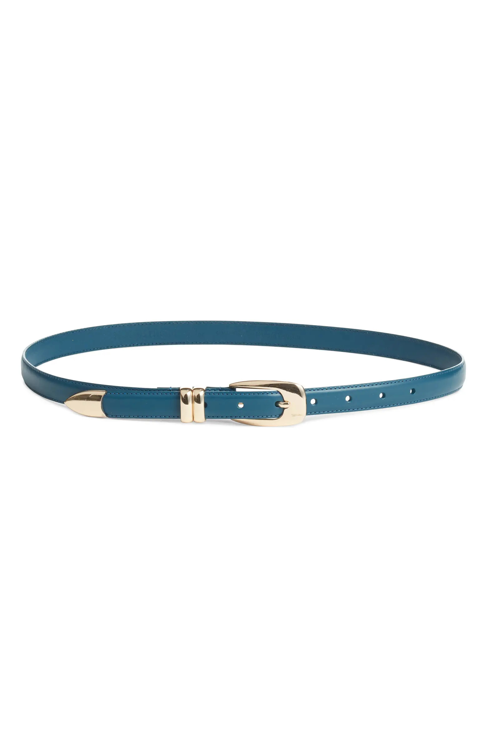 Nordstrom Mina Skinny Leather Belt | Nordstrom | Nordstrom