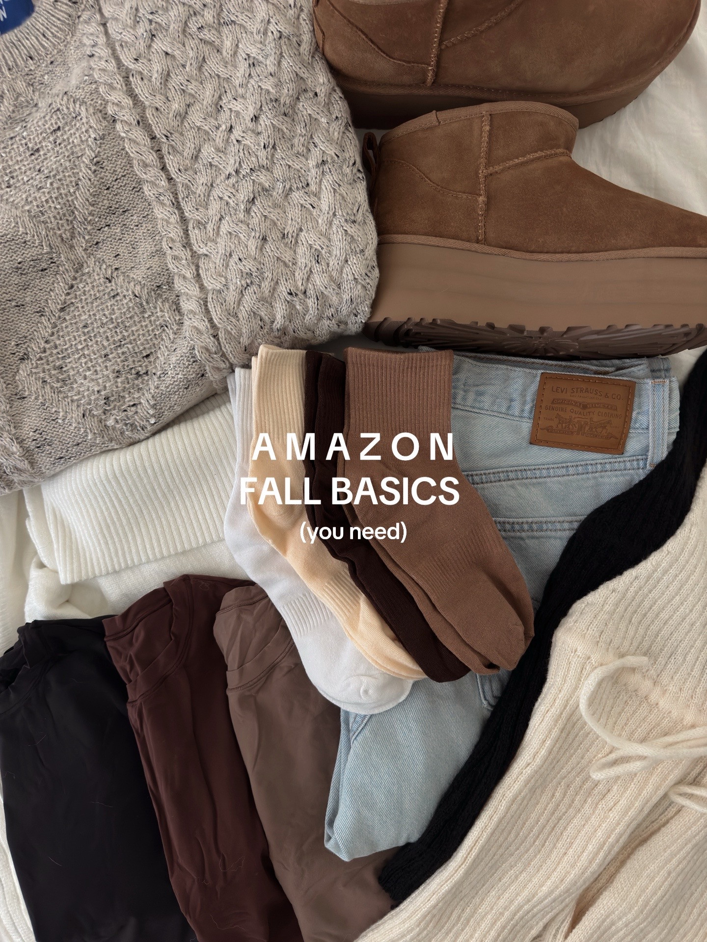 cozy girl season is calling 🤎🍂
these are the amazon fall basics you’ll actually wear on repeat—elevated neutrals, soft layers, and textures that feel way more luxe than their price tag!  

 #LTKSeasonal #LTKFindsUnder50 #LTKStyleTip