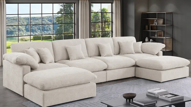 Nothing feels better than a fresh space for summer 🤍 Wayfair’s flash sale is making it happen with up to 70% OFF sectionals that are equal parts comfort and aesthetic
#wayfairfinds #summerhome #sectionalstyle #modernlivingroom #homestyle #salealert #cozyvibes #homeinspo 

 #LTKSeasonal #LTKHome #LTKSaleAlert