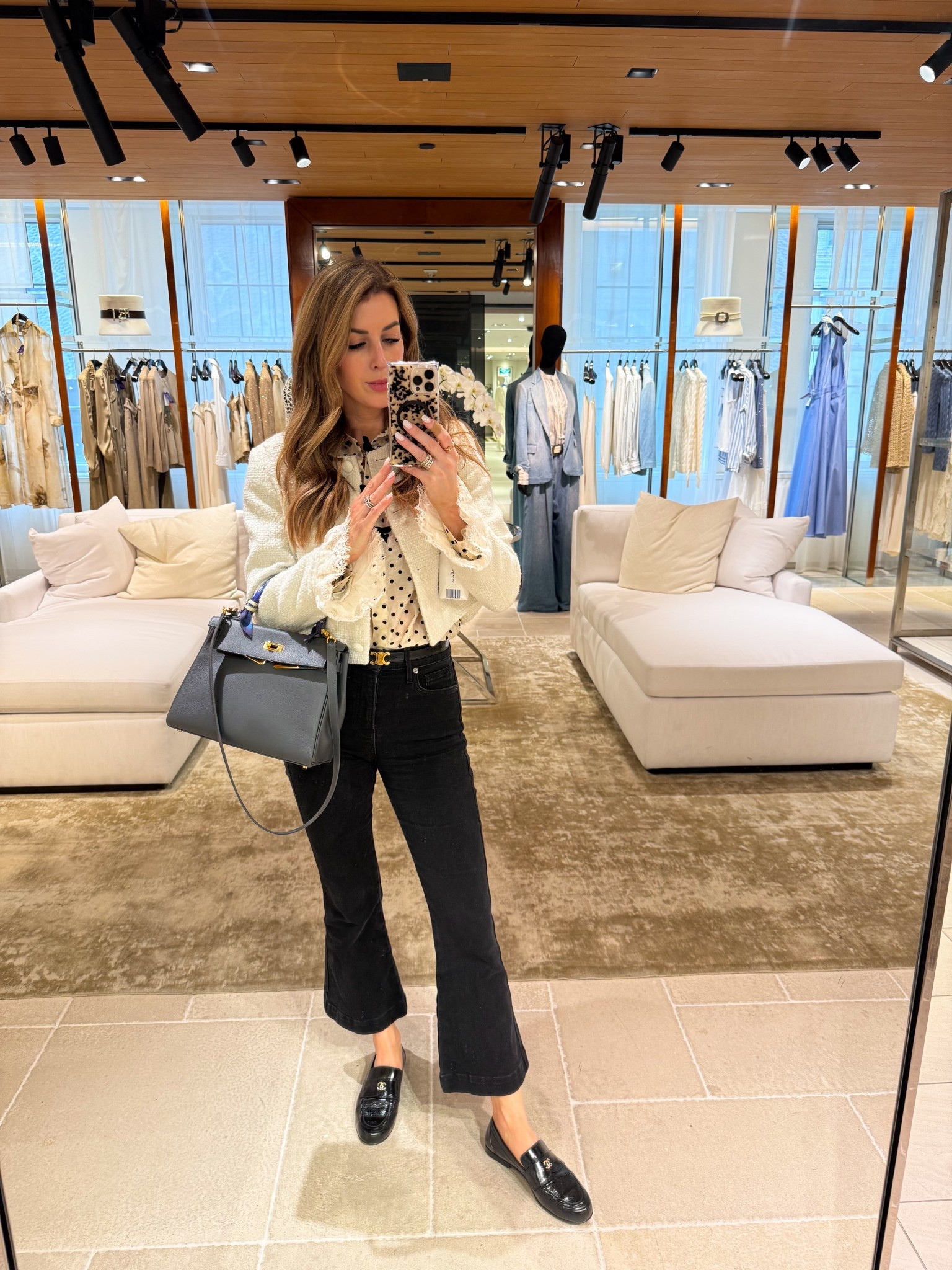 ✨ 24 Hours of NYC Magic! ✨

Started our adventure with a 7 AM flight from Atlanta to the Big Apple! 🗽 Touchdown in just 2 hours, and we were off to drop our bags at the Pierre hotel before indulging in a fabulous breakfast at The Plaza. 🍳🥂

Then it was time for some serious retail therapy at Bergdorf Goodman 💸 We went all out in the Chanel shoe department and couldn’t resist a few bags at the flagship store! 👜👠

After a fun-filled shopping spree, we freshened up for our 5:30 dinner reservation at The Polo Bar—definitely one of my favorite dining experiences! 🍽️✨

Post-dinner, we strolled over to the St. Regis bar for some fabulous cocktails 🍹 before wrapping up our night at The Pierre with a cozy bottle of wine split at their hotel bar. 🍷 Cheers to unforgettable memories and the best girls' trip! 💖✈️

The next morning, we had an 8:45 breakfast reservation at Sarabeth's, which was the perfect way to fuel up for our last day. 🥐☕ Still in the mood for more shopping, we headed over to Nordstrom since Bergdorf’s didn’t open until later. After browsing around for a bit, we grabbed our bags and headed back to the airport. ✈️ Until next time, NYC! 💕

#GirlsTrip #NYCAdventures #ChanelDreams #MakingMemories

Girls trip, spring fashion, spring look, suede boots, ballet flats, sandals, spring shoes, summer shoes, cardigan jacket, blouse, black denim, platform sandals, heels, leather handbag, designer bag, matching set, wide leg pants

#LTKOver40 #LTKShoeCrush #LTKStyleTip