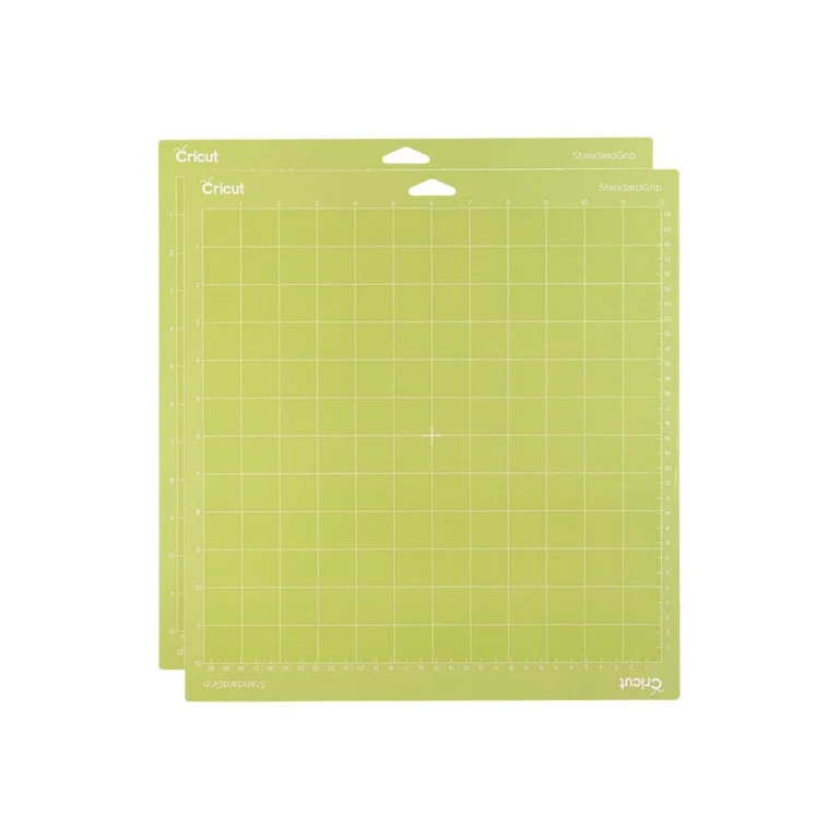 Cricut® StandardGrip Adhesive Cutting Machine Mat, 12 in x 12 in (2 ct) | Walmart (US)