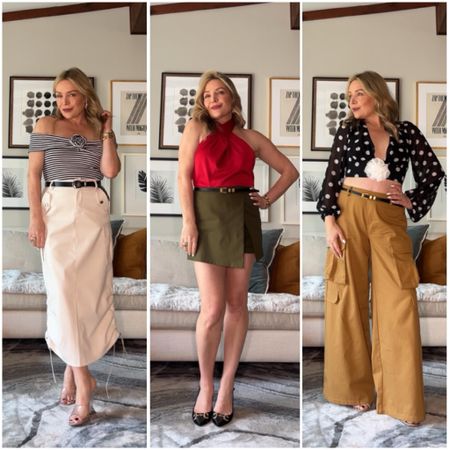 Three tops and three bottoms from Revolve giving you endless outfits for spring! Spring style 

#LTKover40 #LTKSeasonal #LTKstyletip