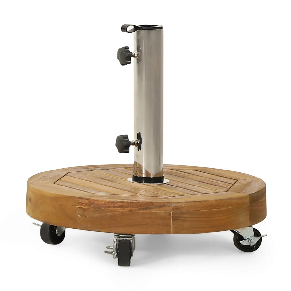 33.07 Lb. Concrete No Installation Needed Umbrella Base with Wheels | Wayfair North America