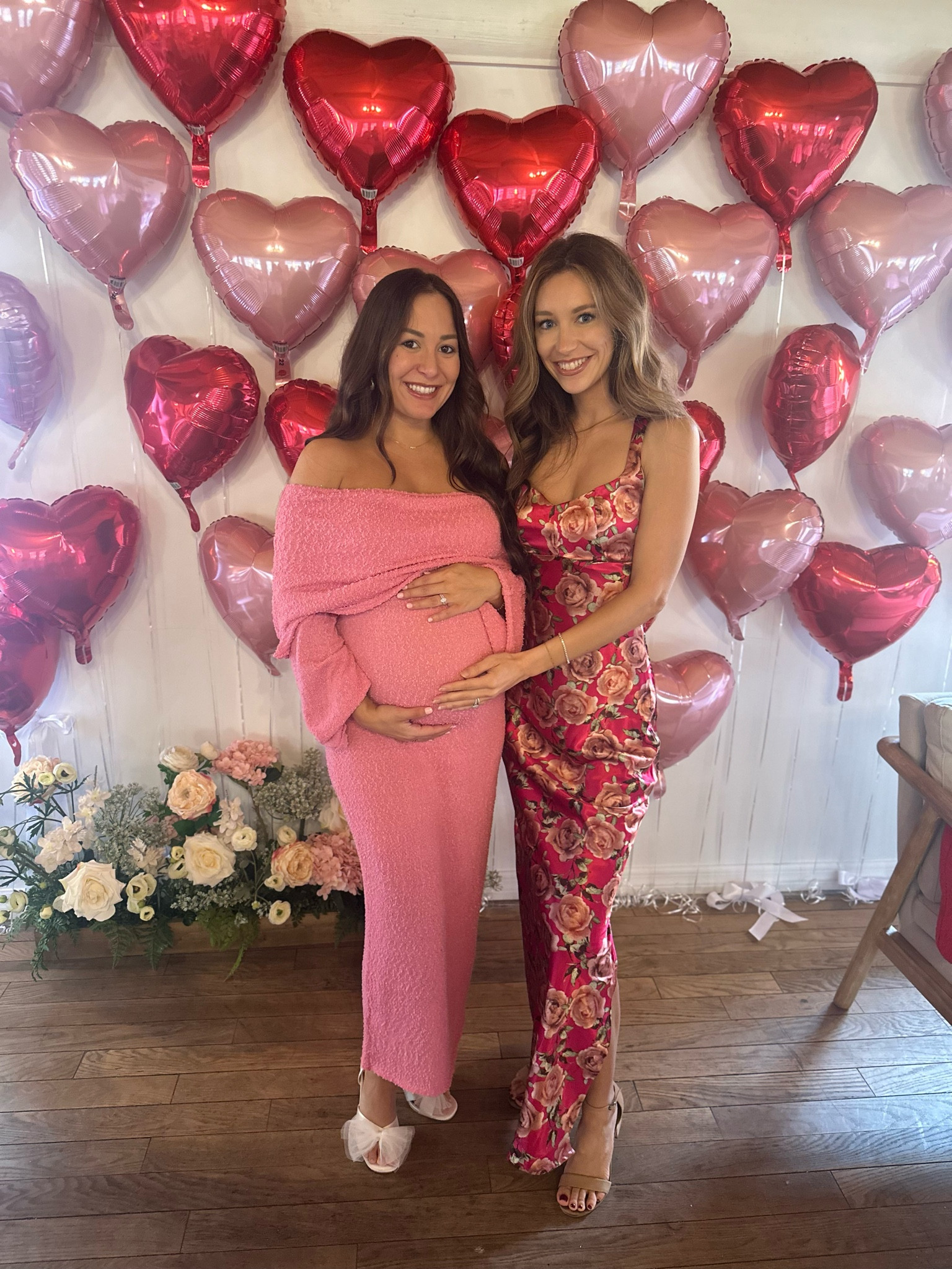 My best friend’s Valentine themed baby shower was a dream 💭 My last minute Target dress find was a staple 🌹 perfect for the month of February for all the galentines events 💖 

#LTKParties #LTKSeasonal #LTKBump