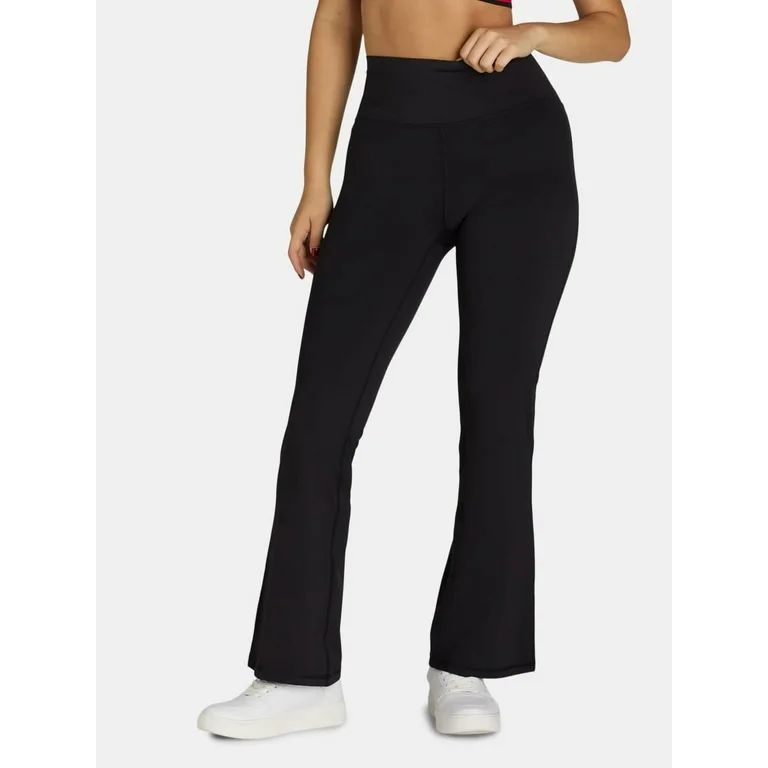 Avia Women's SoftSculpt Flare Leg Yoga Pants, Sizes XS-XXXL | Walmart (US)