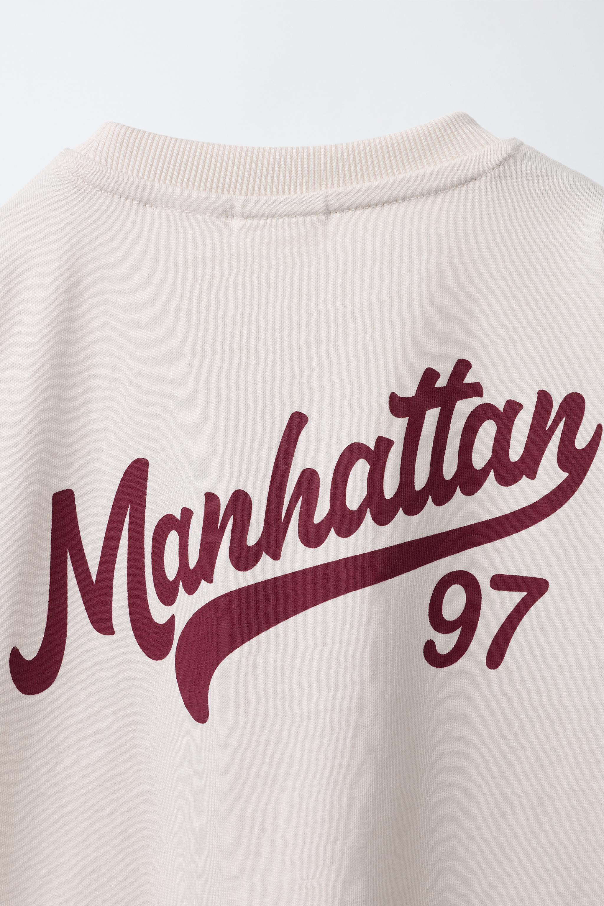 CITY EMBROIDERED T-SHIRT | Zara US
