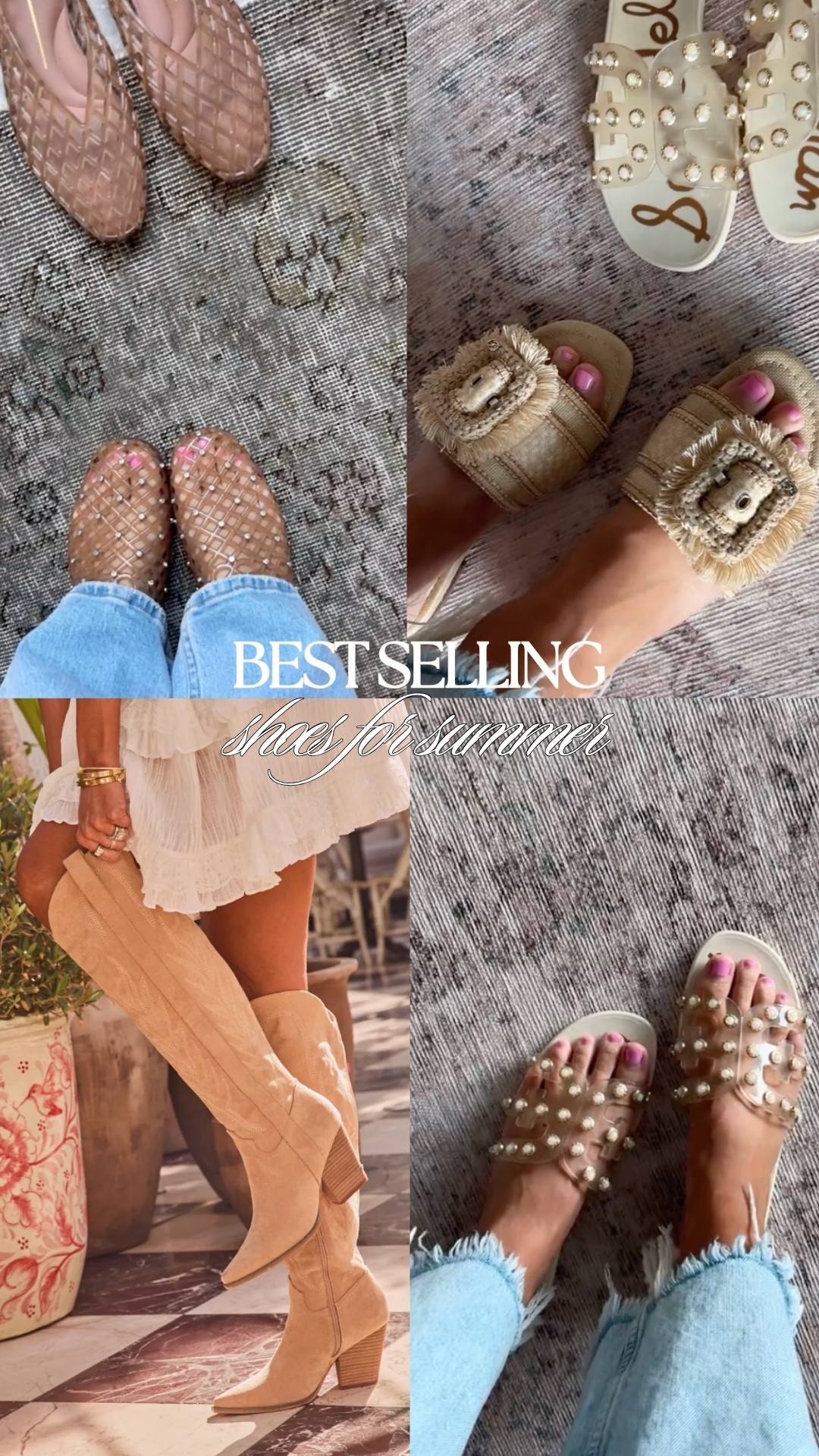 shoe best sellers for summer ✨ 

 