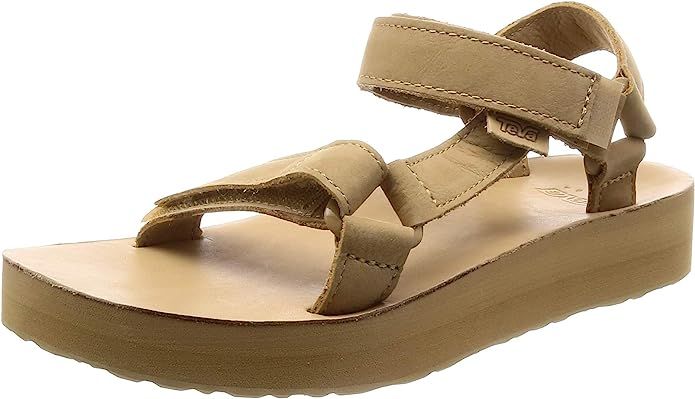 Teva Women's Midform Universal Leather Sandal | Amazon (US)