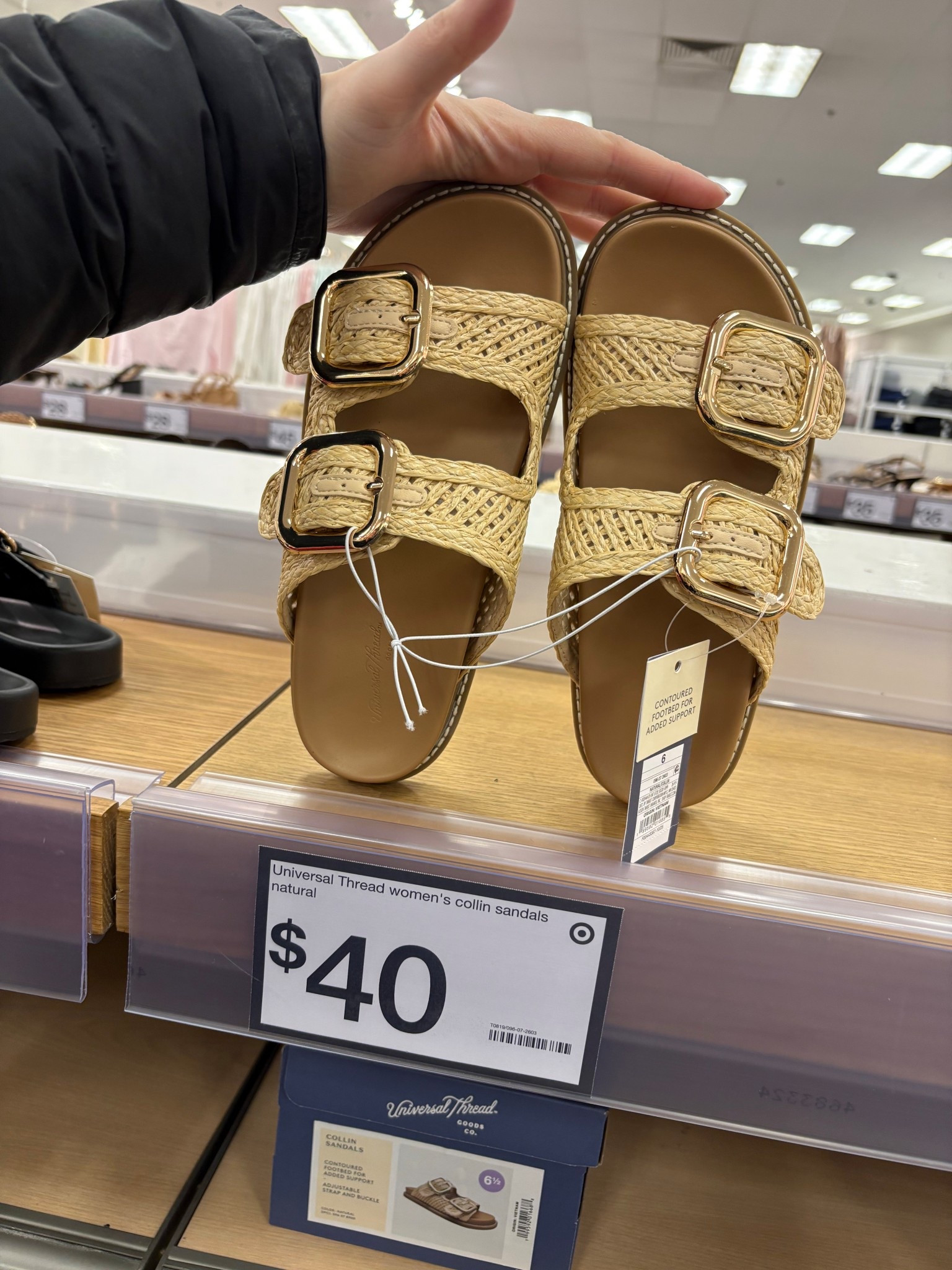 Running into Target for one thing and leaving with the cutest summer sandals… every time 😅

These are giving:
✔️ comfy enough for mom life
✔️ cute enough for date night
✔️ affordable enough to grab multiple pairs

Neutral, effortless, and literally go with everything in your closet 🤍
Linking my favorites before they sell out!!

#LTKunder50 #TargetFinds #SummerSandals #MomStyle #AffordableFashion #LTKshoecrush #TargetStyle

#LTKmomlife #LTKSeasonal #LTKootd