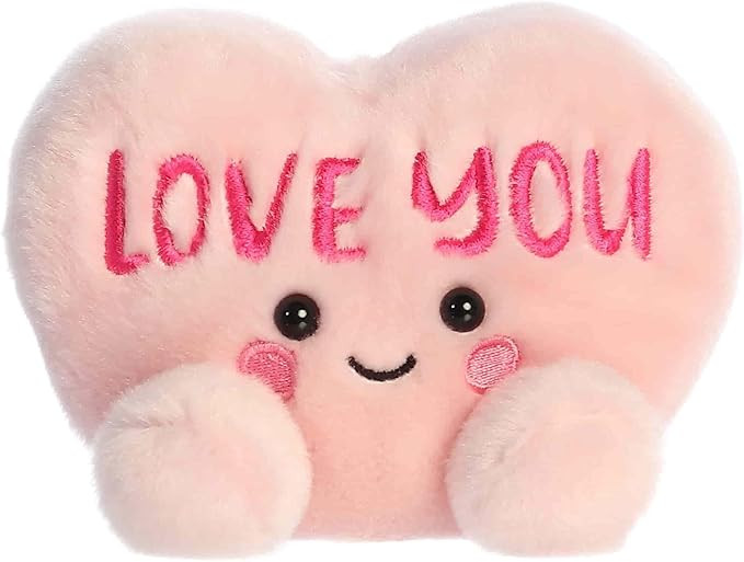 Aurora® Adorable Palm Pals™ Love You Candy Heart™ Stuffed Animal - Fun Seasonal Plush for Ki... | Amazon (US)
