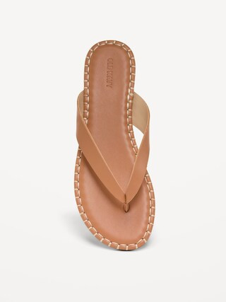 Whipstich Flip-Flops for Women | Old Navy (US)
