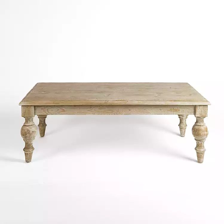 New! Whitewashed Gabby Coffee Table | Kirkland's Home