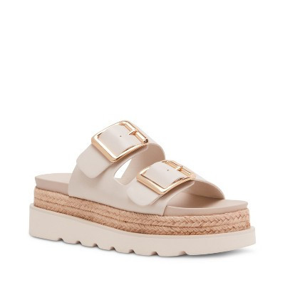 Madden Girl Mythical Flatform Sandal - 7 - BONE PARIS | Target