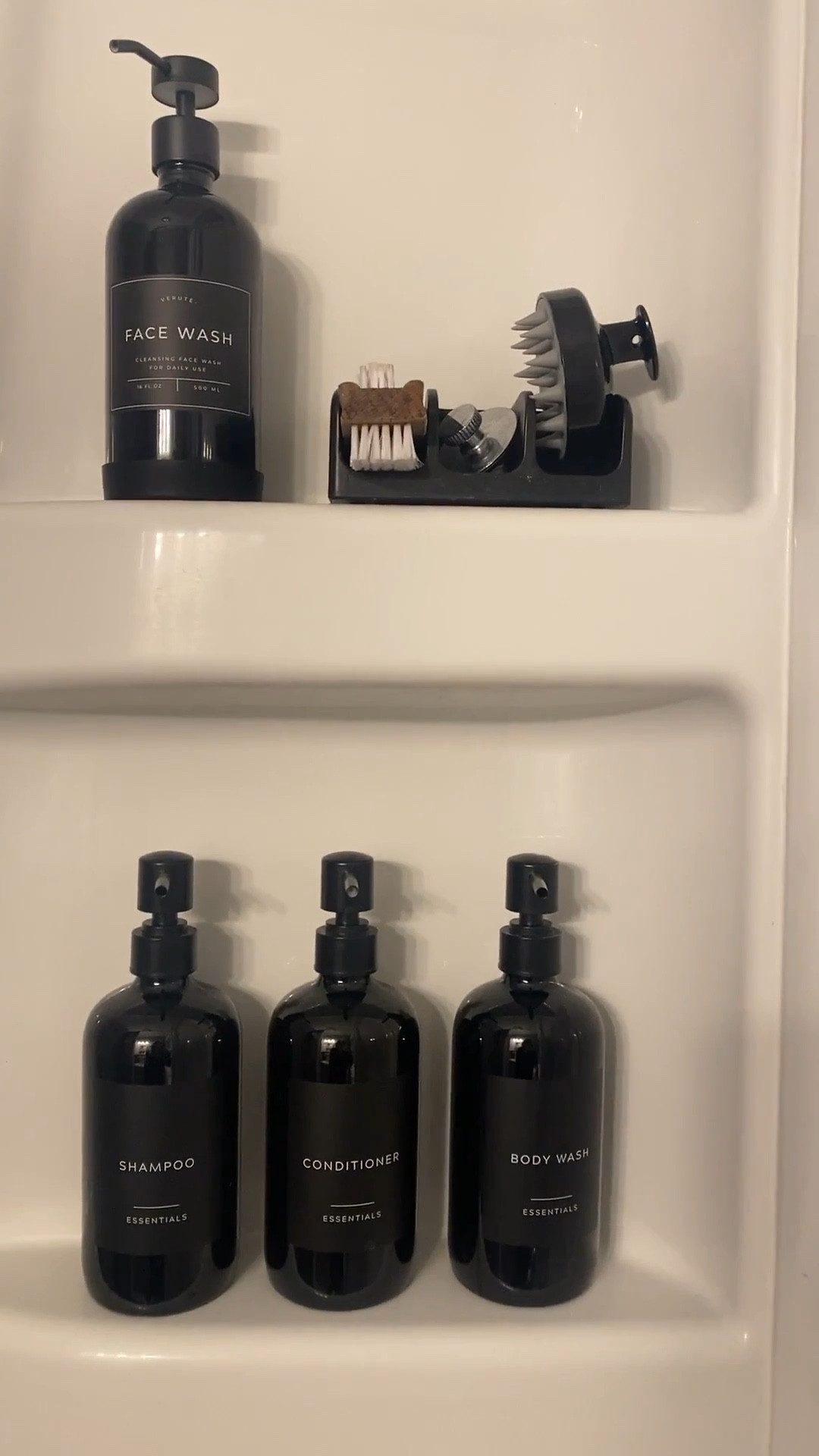 This was SO satisfying for me to do the other day! Your girl loves a false sense of control lol 

Shower aesthetic, refillable bottles, refillable shampoo, minimalist shower, minimalism, refillable conditioner, refillable body wash, 

#LTKHome #LTKselfcare #LTKBeauty