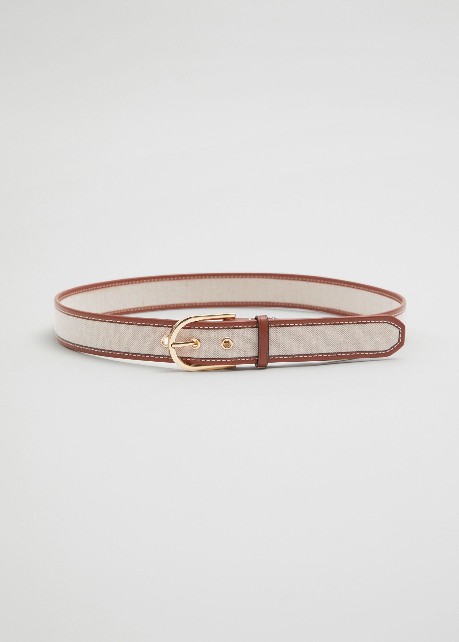 Two-Tone Leather Belt | & Other Stories US