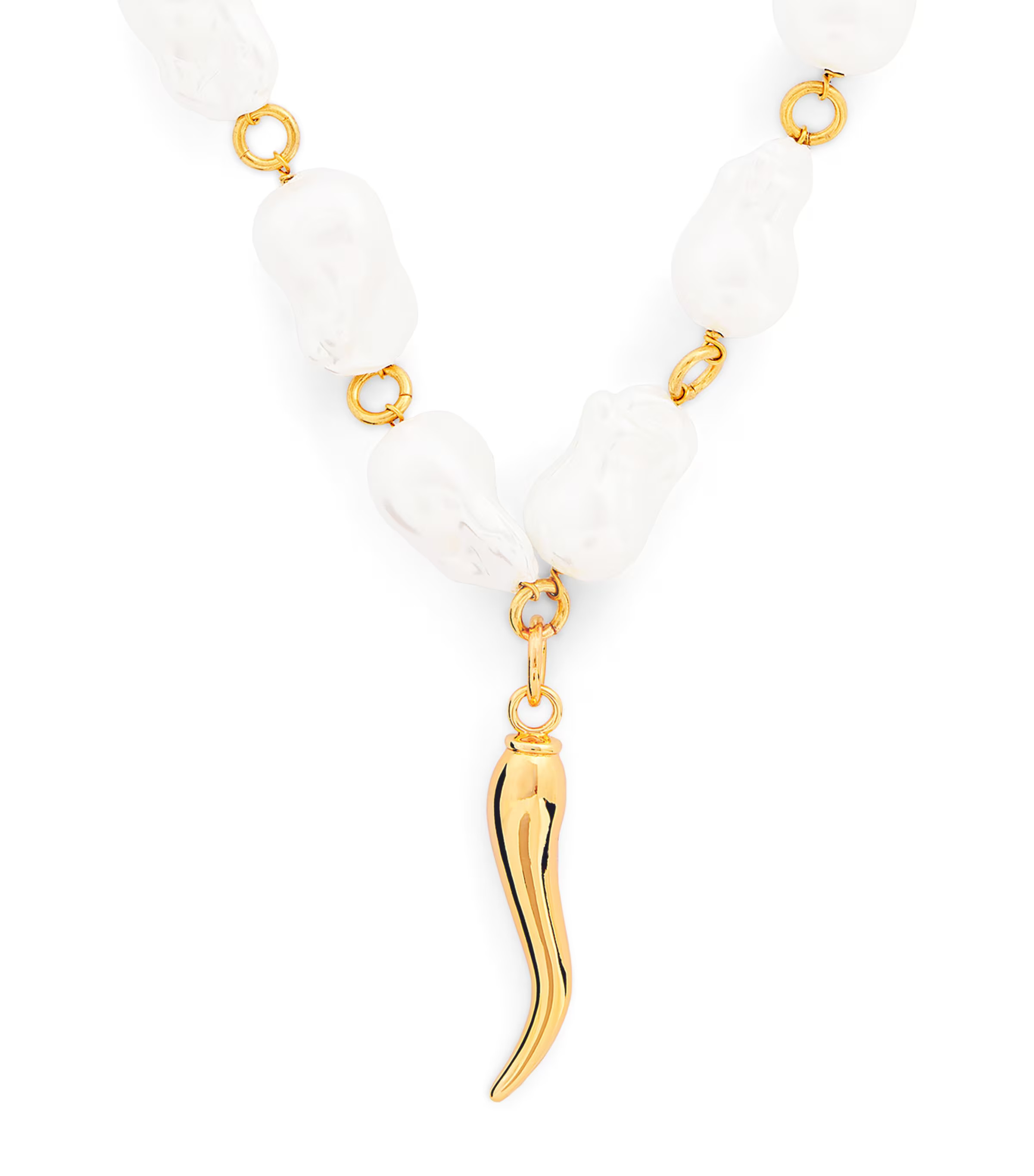 Timeless Pearly Baroque Pearl Chilli-Charm Necklace | Harrods