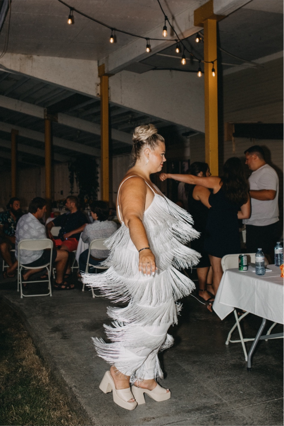 Must have reception outfit!
I wore this for my summer post Covid wedding reception and it was a HIT! I got so many compliments, dancing in it was a blast and if complimented my 4 month post partum body with all the tassels.
Plus it’s 40% off and all the taxes and duties are included in the price! 
I actually originally bought this for my bachelorette but it didn’t get the exposure it deserved so it came for a round 2!#LTKsalealert

#LTKpartywear #LTKcanada #LTKwedding