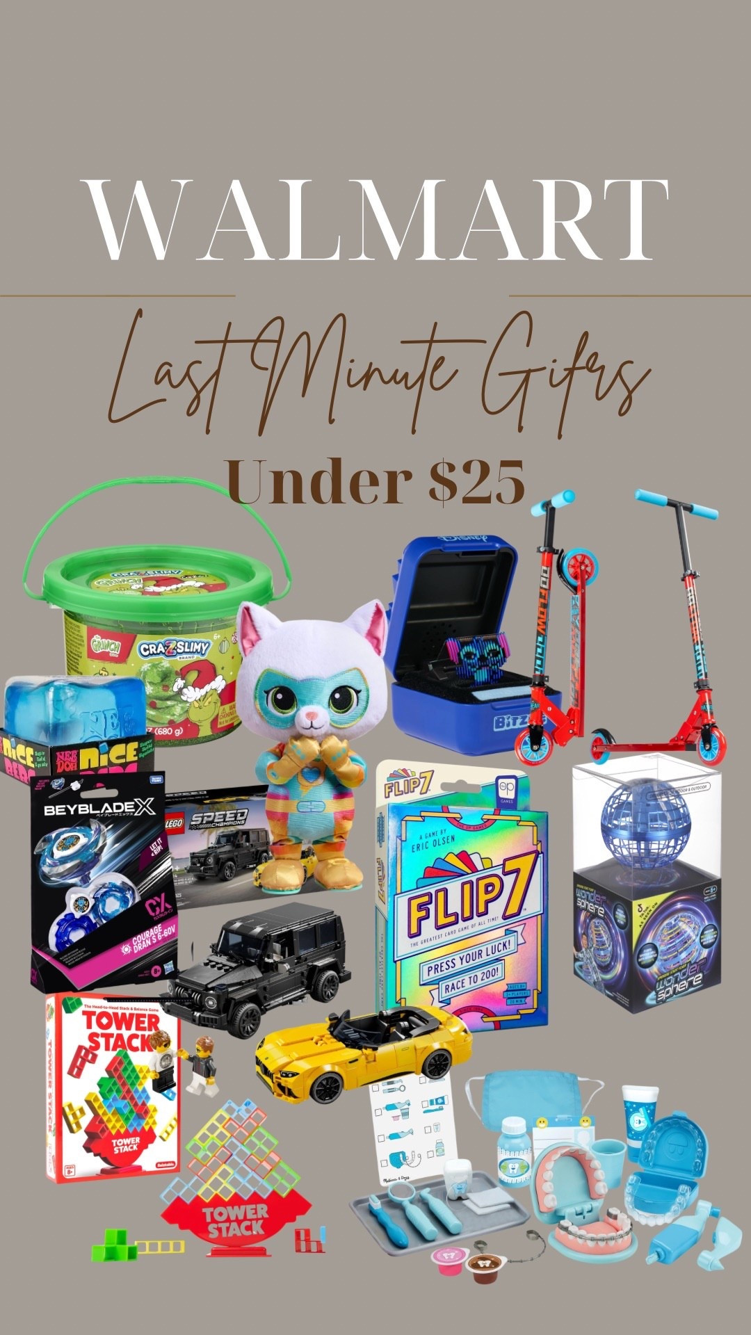 Walmart toy gifts under $25



#LTKHoliday #LTKKids #LTKGiftGuide