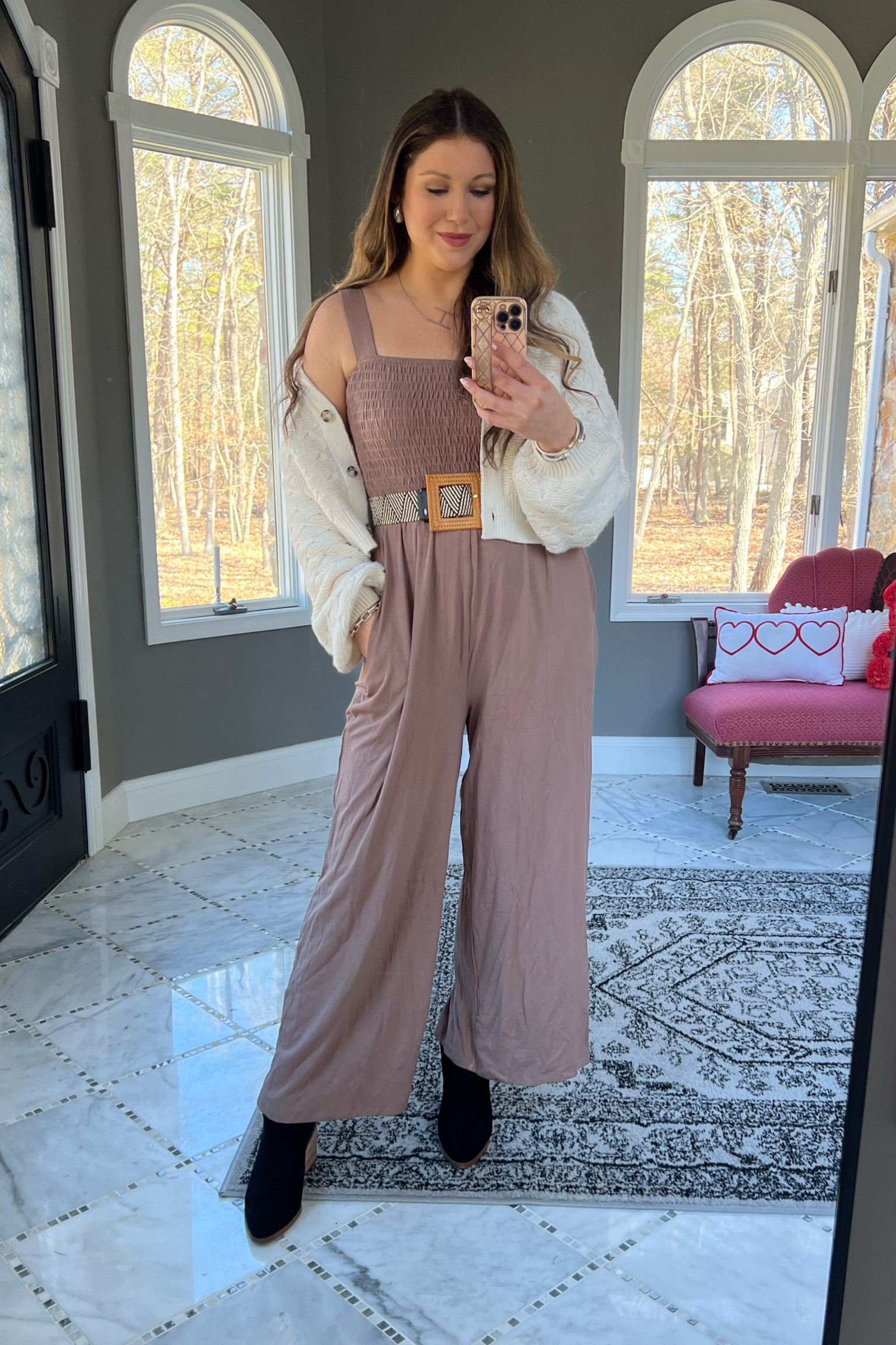 Spring outfit idea.

neutral outfit, SAHM outfits, SAHM looks, mom outfits, millennial outfits, over 30 style, casual style, casual look, easy outfits, over 30 mom outfits, casual outfits, everyday style, everyday looks, everyday outfits, simple outfit, affordable style, affordable fashion, affordable outfit, vanilla girl, vanilla girl aesthetic, neutral looks, neutral style, neutral outfit, amazon jumpsuit, vacation finds, resort wear, resort outfits, woven belt 

#LTKstyletip #LTKfindsunder50 #LTKtravel