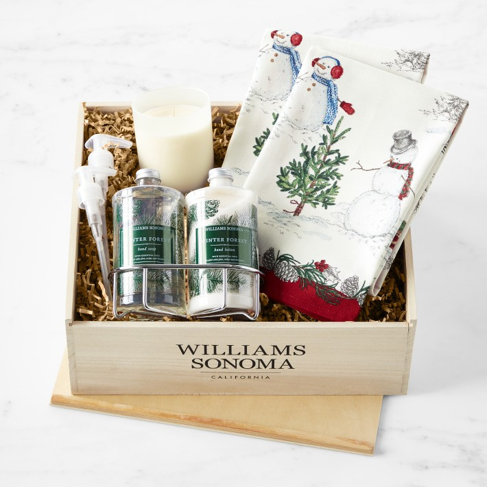 Winter Forest Essential Oils Gift Crate | Williams-Sonoma