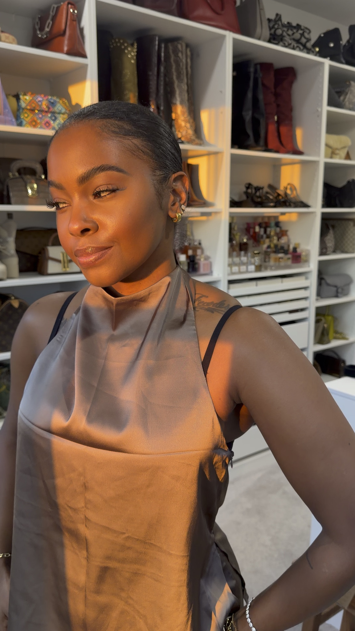 Can’t wait til it’s warm enough to wear this. May pair with a blazer and get some wear now. Wearing an 8
