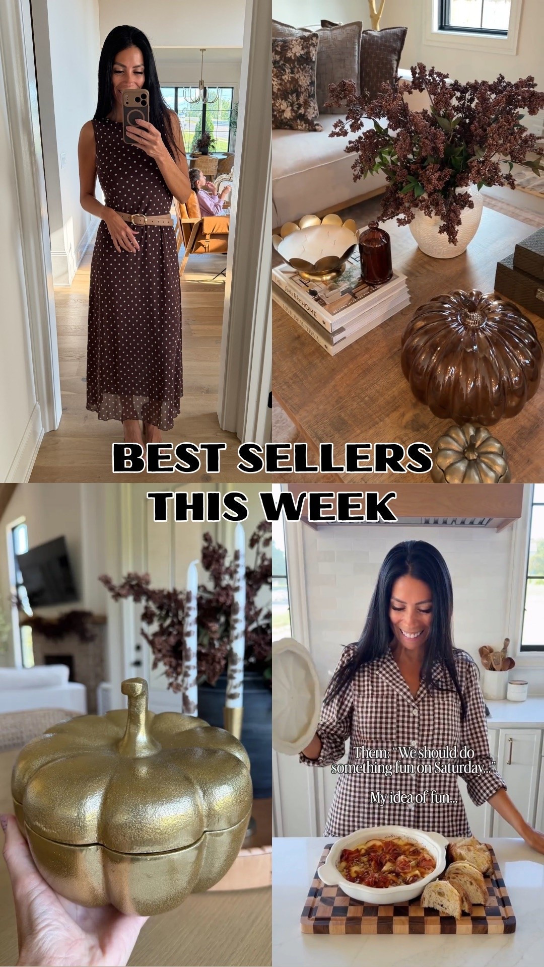 This week’s best sellers🤎 Love seeing a mix of fall fashion, home + kitchen favorites you all loved!




fall favorites, fall fashion, fall home decor, fall kitchen, best sellers, weekly favorites, fall outfit, home finds, kitchen finds, Carla.Bushey

#LTKootd #LTKHome #LTKSeasonal