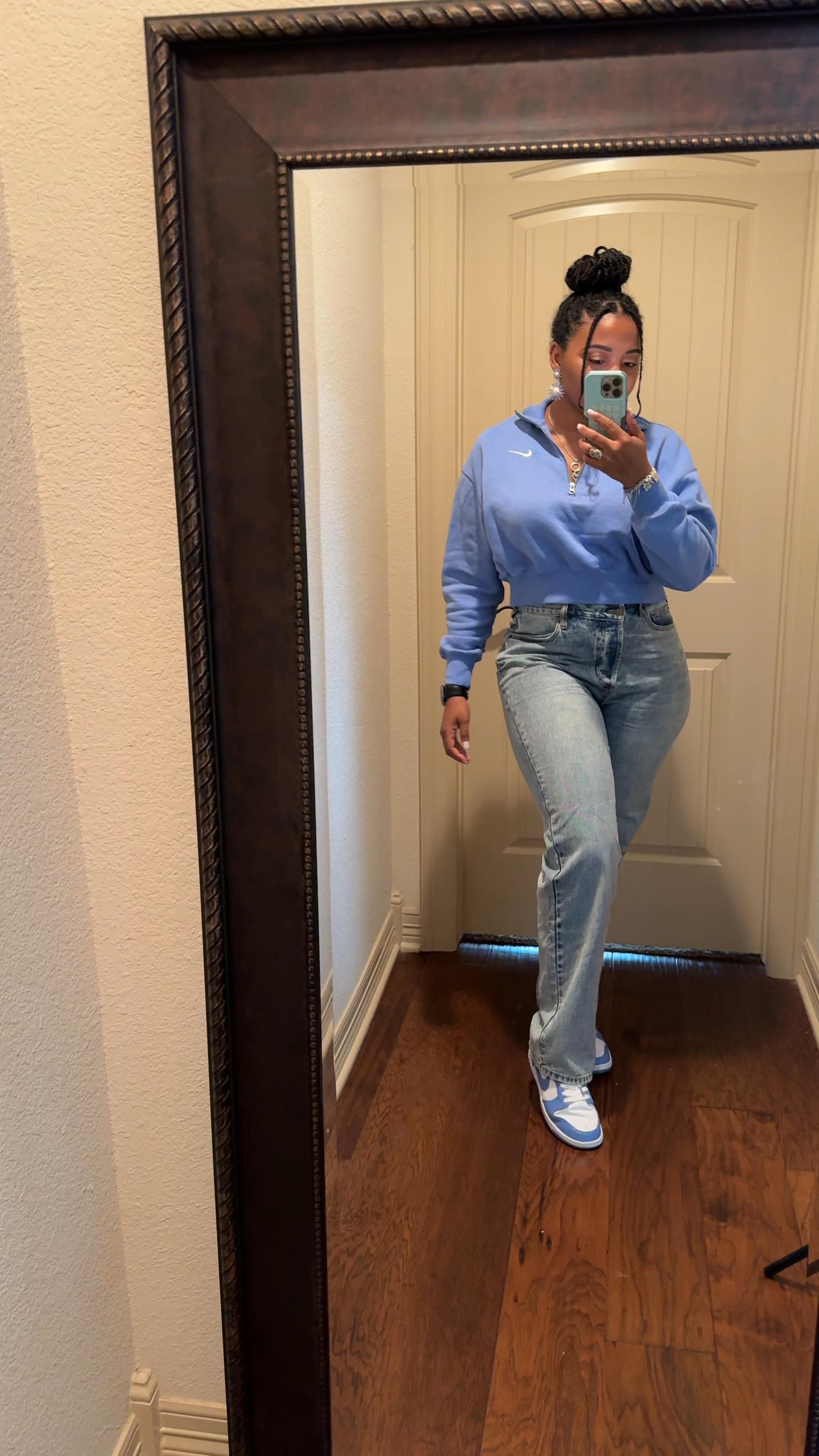 Outfit of the Day featuring Nike and Crossover jeans! 

#LTKstyletip #LTKmidsize #LTKVideo