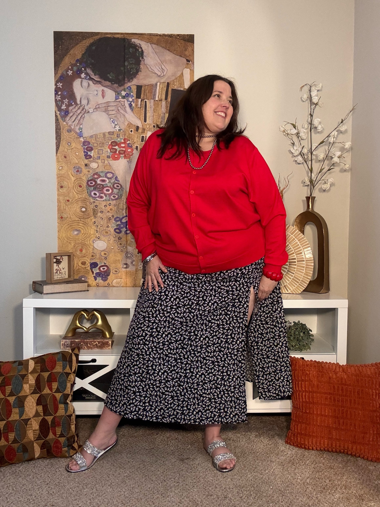 ❤️ A pop of red makes everything better! This plus size red sweater is such a versatile layering piece for adding color to your wardrobe. I love the classic button-front design, comfortable fit, and simple silhouette that makes it so easy to style with skirts, jeans, trousers, or over a dress.

Wear it buttoned as a plus size sweater top or open as a lightweight cardigan for an easy layered look. Perfect for fall outfits, workwear, holiday outfits, Christmas style, date night looks, and everyday plus size fashion. 🍂❤️

#LTKPlusSize #LTKStyleTip #LTKFinds #PlusSizeSweater #RedSweater #PlusSizeFashion #PlusSizeStyle #PlusSizeCardigan #CardiganOutfit #FallFashion #FallOutfit #CurvyFashion #PlusSizeFallFashion #HolidayStyle

#LTKSeasonal #LTKPlusSize #LTKOver40
