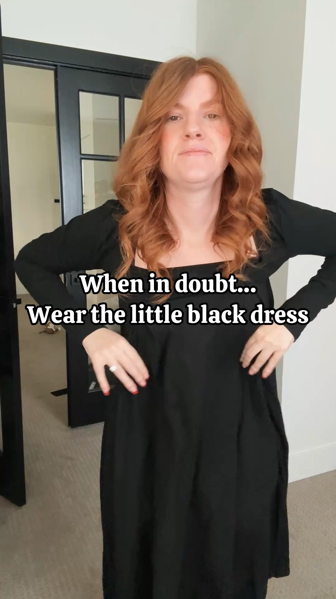 Love this little black dress!

#LTKSeasonal #LTKPetite #LTKSaleAlert