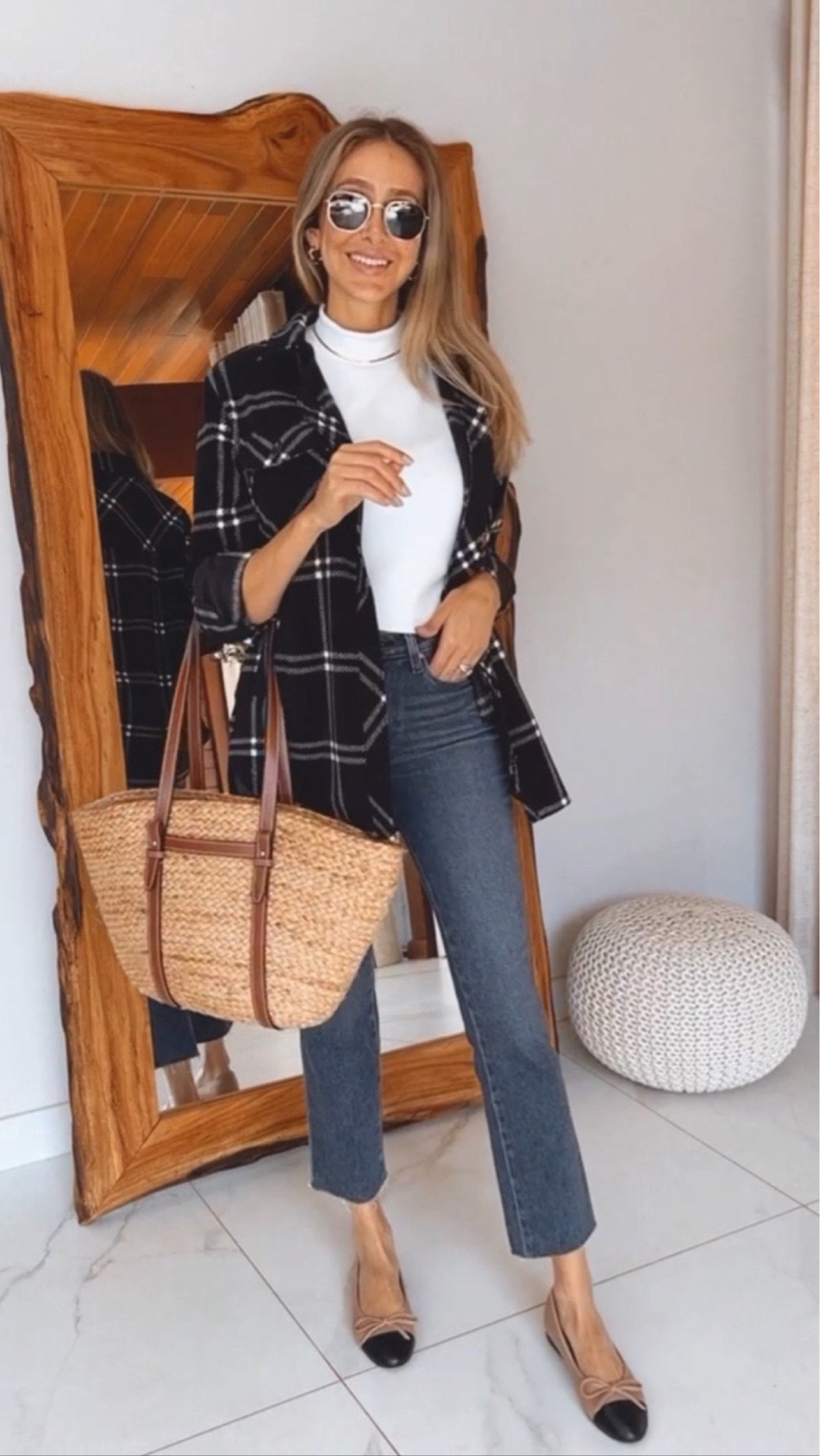 Fall outfit idea 
Flattering denim , cozy and comfortable fleece boyfriend shirt 

#LTKSeasonal #LTKshoecrush #LTKstyletip