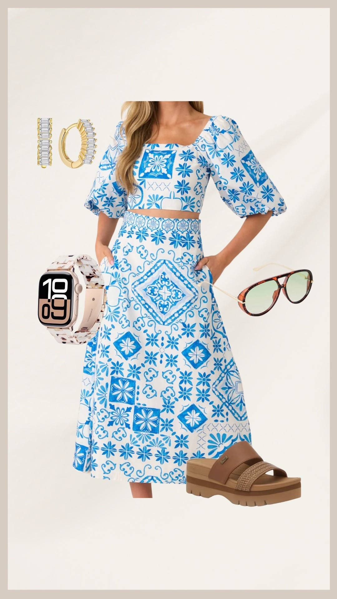 Spring and summer top/skirt set!

#LTKSeasonal #LTKootd #LTKTravel