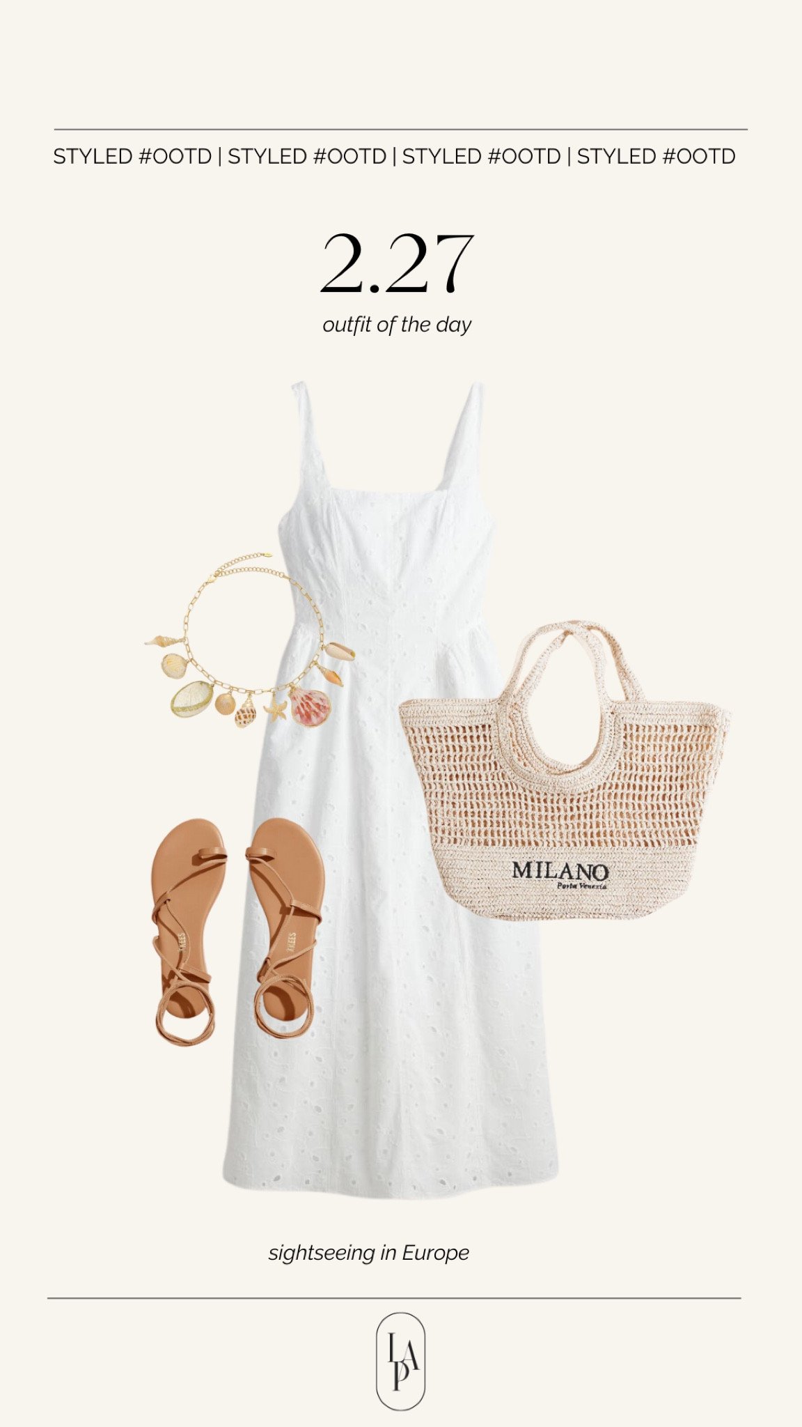 Styled outfit of the day 

White dress, spring style, spring dress 

#LTKstyletip #LTKfindsunder100 #LTKfindsunder50
