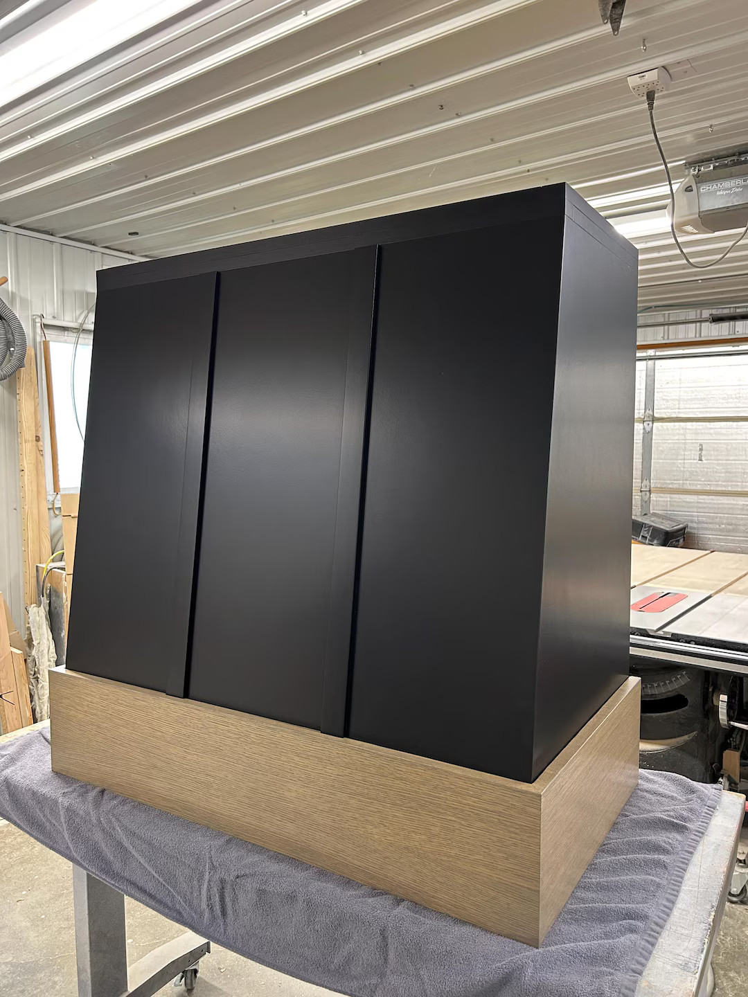 Range Hood - White Oak and Black - Etsy Canada | Etsy (US)